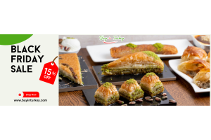 Black Friday Sale: Grab the Best Deals on Authentic Baklava and Turkish Sweet