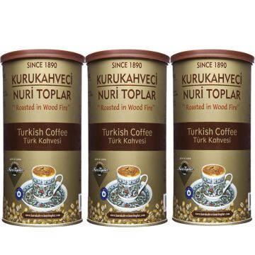 Nuri Toplar Turkish Coffee 500gr x3