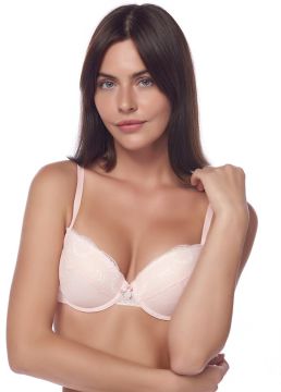 powder take it easy almond cup semi push-up single bra