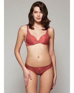 DUSTY ROSE BONNIE ALMOND EMPTY CUP SINGLE BRA