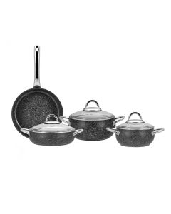 KARACA AVANOS NEW BIO GRANIT 7 PCS COOKWARE SET