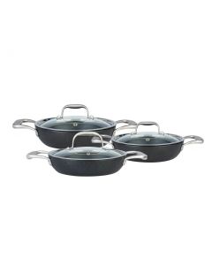 KARACA BIO DIAMOND PRO 6 PIECES SHALLOW PAN SET