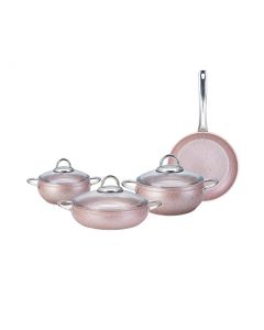 KARACA AVANOS ROSE BIO GRANIT 7 PIECES SET