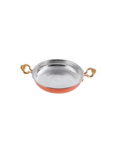 KARACA ANTIK COPPER SHALLOW PAN 20 CM