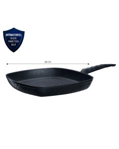 KARACA BIO DIAMOND ANTIBAKTERIYEL HANDLE GRILL 28 CM 2,5 LT IN