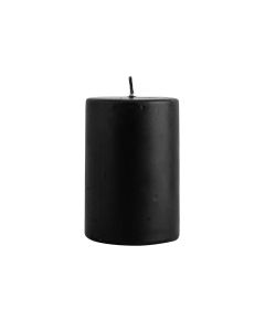 CYLINDER CANDLE 6,5X10 CM BLACK