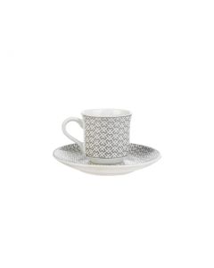 APRICOT VIVI PLATIN COFFEE CUPS SET OF 6