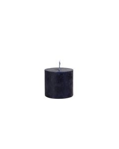 CYLINDER CANDLE 6,5X6CM BLACK