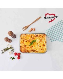 KARACA MUTFAKSEVER STEEL LASAGNE POT 30X21 CM