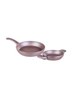 KARACA BIOGRANIT ROSEGOLD PAN+SHALLOW PAN SET