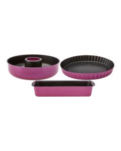 KARACA BLOOM 3 PIECES CAKE MOLD SET