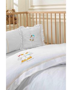 Happy Duck Baby Duvet Cover Set