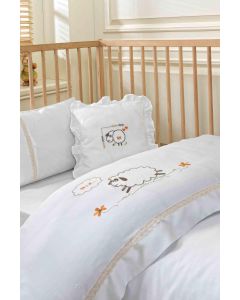 Little Sheep Baby Duvet Cover Set