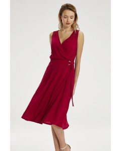 elasticized waist dress women weaving - 8245077