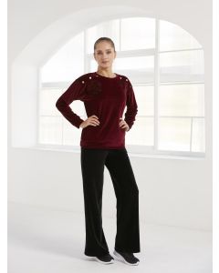 velor tracksuit women's set- 05068