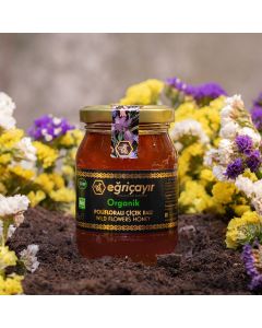 Eğriçayır, Organic Polyfloral (Multi Flower) Honey 300 G.