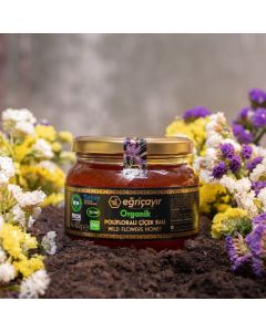 Eğriçayır, Organic Polyfloral (Multi Flower) Honey 450 G.