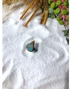 PITANE SILVER TURQUOISE RING