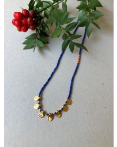 Silver Lapis Necklace