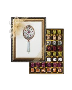 Cafer Erol Mixed Special Turkish Delight in Gift Box - Mirror