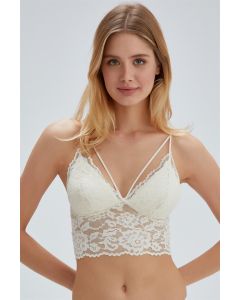 vera raw rope covered BRALET