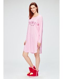 PINK WOMEN NIGHTGOWN