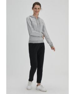 black brush female sweatpants