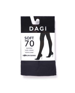 70 soft black pantyhose-sy