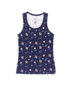 orange blue printed cotton space 2s boy athlete