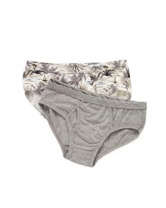 gray melange-screen boy 2s slip palm Empirme