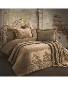 Dreams Comforter Set 10 Pieces Beige