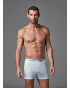 white modal male boxer