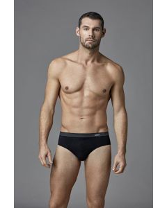 black micro-modal men's briefs panties