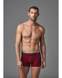 burgundy compact combed cotton men's boxer spider