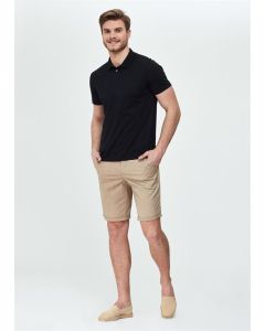 BLACK DGE 11458 POLO COLLAR T-SHIRT-SY