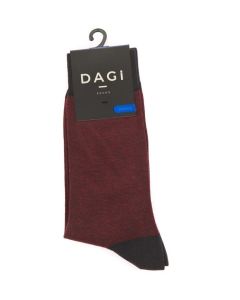 BURGUNDY SOCKS