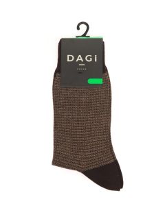 BROWN BAMBOO 20/1 MEN SOCKS