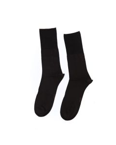 BROWN 2-PIECE COTTON 30/1 MEN SOCKS