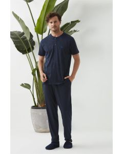 JACQUARD PAJAMAS-SHORTS SET