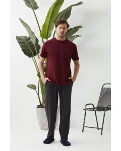 JACQUARD MEN'S PAJAMAS SET