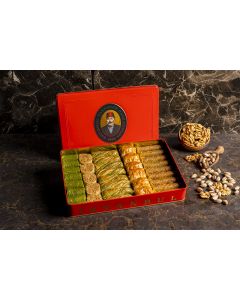 Hafız Mustafa Mixed Baklava with Pistachio and Walnut (Large Box)