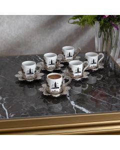 Galata Turkish Coffee Cup Set - 6 Cups