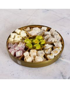 Haci Serif Double Roasted Mixed Turkish Delight Feast 500G