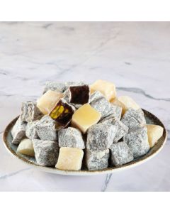 Haci Serif Double Roasted Turkish Delight 400 G