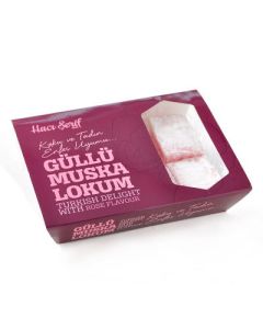 Haci Serif Turkish Delight Rose Flavored Amulet 1 Kg