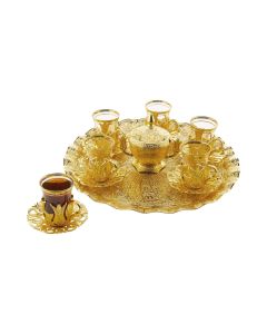 Hanedan Tea Set with Tray - 6 Persons