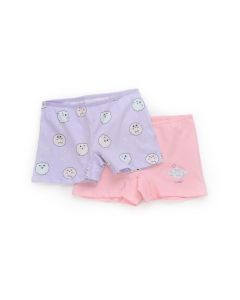 lilac pink girls cotton boxer emoji Empirme 2l