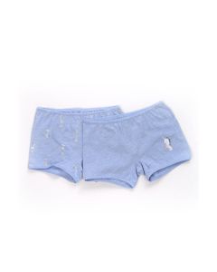 blue melange girl at sea Empirme 2s boxer