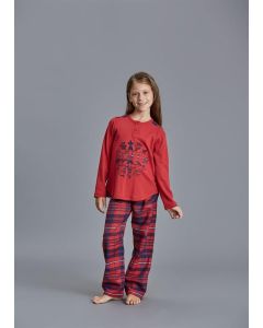 RED PAJAMAS SET