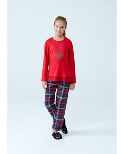 RED PAJAMAS SET